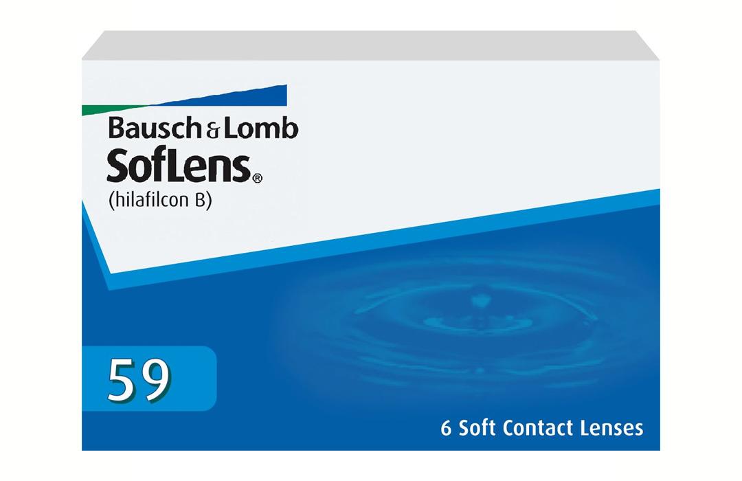 Kontaktné šošovky - Soflens 59 (6 šošoviek)
