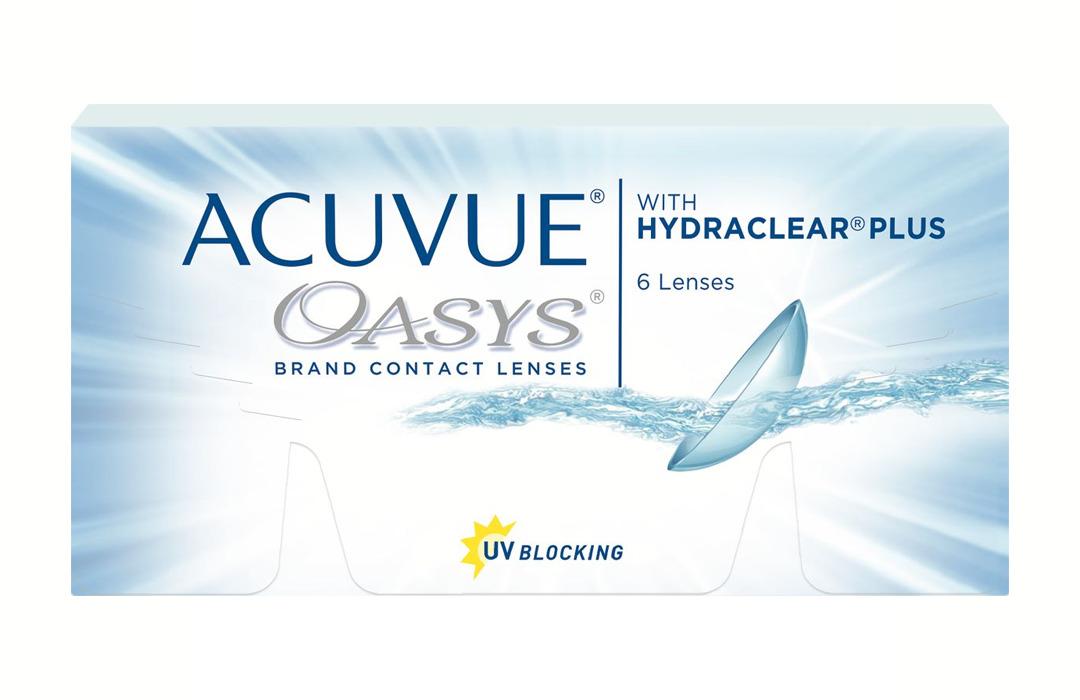 Kontaktné šošovky - Acuvue Oasys (6 šošoviek)