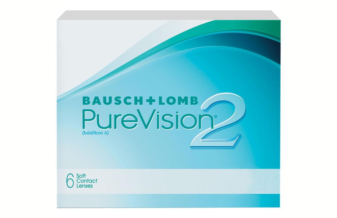 Kontaktné šošovky - Purevision 2 (6 šošoviek)